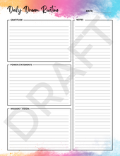 Load image into Gallery viewer, Live BIG 4-Week Planner