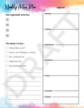 Load image into Gallery viewer, Live BIG 4-Week Planner
